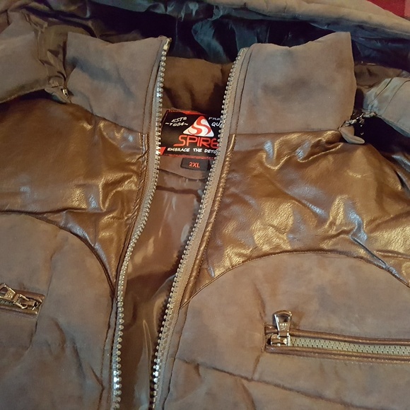 Harvic mens suede bomber jacket, Sz 2XL, Nwt - Picture 3 of 7